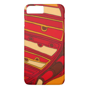 Abstracte Oranje panelen Case-Mate iPhone Case