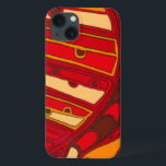 Abstracte Oranje panelen Case-Mate iPhone Case<br><div class="desc">Een surrealistische droom,  deze helderkleurige abstracte oranje panelen lijken op gesmolten was die door een canvas stroomt. Een Jennifer Goldberger-creatie,  dit werk is geweldig in zijn verbeeldingskracht van kleur en lijnen. Bestel er vandaag nog een!</div>