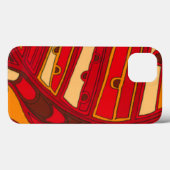 Abstracte Oranje panelen Case-Mate iPhone Case (Achterkant (horizontaal))
