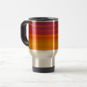 Abstracte Oranje reismuis Reisbeker (Voorkant links)