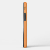 Abstracte Oranje rode en witte tekst Case-Mate iPhone Case (Achterkant / Rechts)