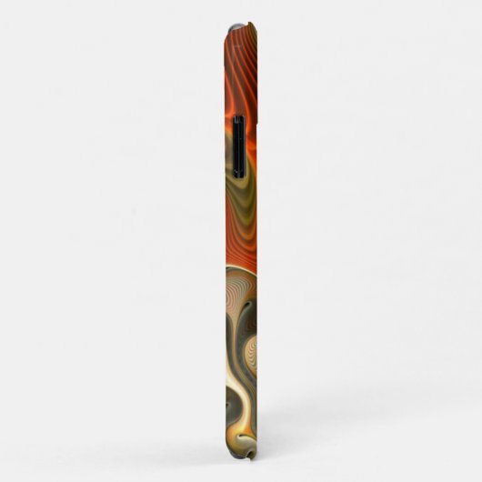 Abstracte Oranje Vlammen Set Fasers Case-Mate iPhone Case (Achterkant/rechts)