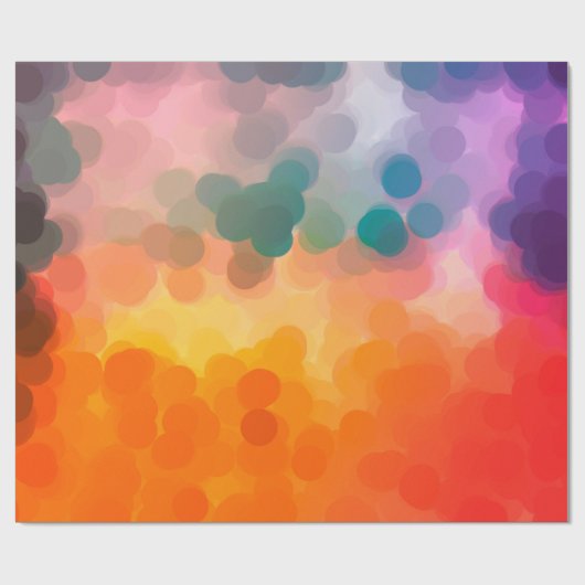 Abstracte oranje waterverf achtergrond. Illustrati Cadeaupapier (Vlak)