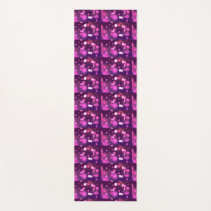 Abstracte Orbs Roze/Paarse Whimsical Design yoga Yogamat