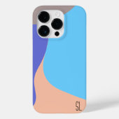 Abstracte organische vormen Gepersonaliseerd Case-Mate iPhone Case (Achterkant)