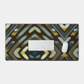 Abstracte Originele Kunst Bureaumat (Keyboard & Muis)