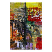 Abstracte Originele Kunst Perfect Poster (Voorkant)