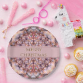 Abstracte ornamenten papieren bordje (Feest)