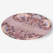 Abstracte ornamenten papieren bordje (Gekanteld)