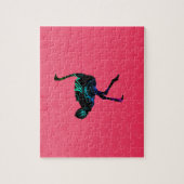 Abstracte Ostrich Foto Puzzle Legpuzzel (Verticaal)