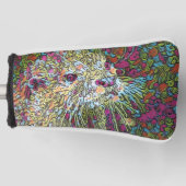 Abstracte otter golfheadcover (Voorkant)