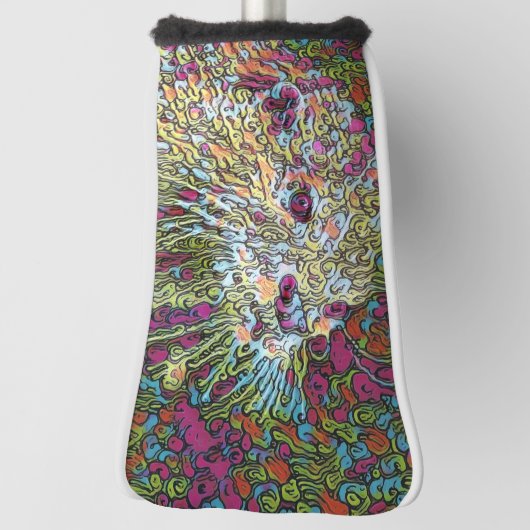 Abstracte otter golfheadcover (Draai 90)