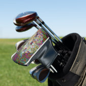 Abstracte otter golfheadcover (Insitu)