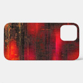 Abstracte oude achtergrond of getande grijsstructu Case-Mate iPhone case (Achterkant (horizontaal))