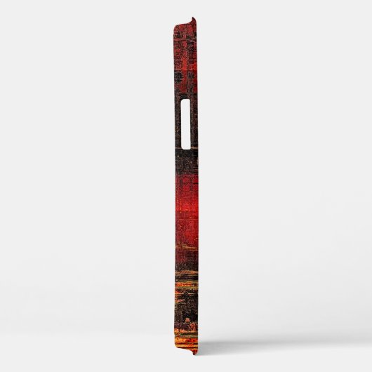 Abstracte oude achtergrond of getande grijsstructu Case-Mate iPhone case (Achterkant / Rechts)
