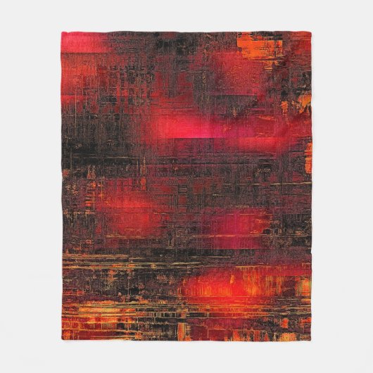 Abstracte oude achtergrond of getande grijsstructu fleece deken (Voorkant)