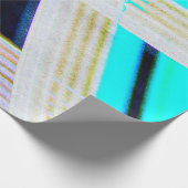 Abstracte oude grijze achtergrond met heldere kleu cadeaupapier (Hoek)