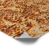 Abstracte oude slijmmuur ondergrondse abstract, ab poster (Hoek)