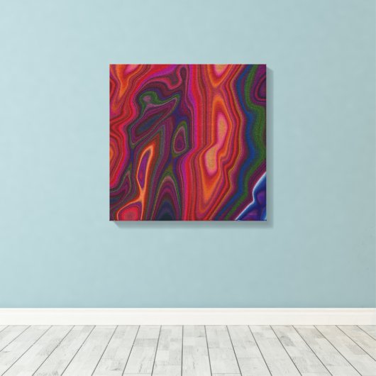 Abstracte Overbelasting Canvas Afdruk (Insitu (Houten vloer))