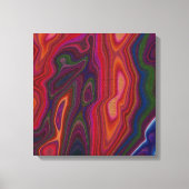 Abstracte Overbelasting Canvas Afdruk (Voorkant)