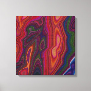 Abstracte Overbelasting Canvas Afdruk