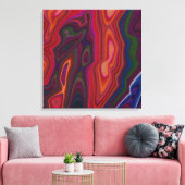Abstracte Overbelasting Canvas Afdruk (Insitu (Woonkamer))