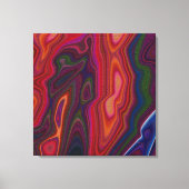 Abstracte Overbelasting Canvas Afdruk (Voorkant)