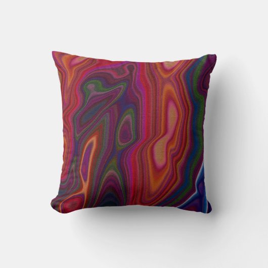 Abstracte Overbelasting Kussen (Voorkant)