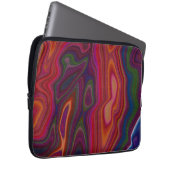 Abstracte Overbelasting Laptop Sleeve (Voorkant Rechts)