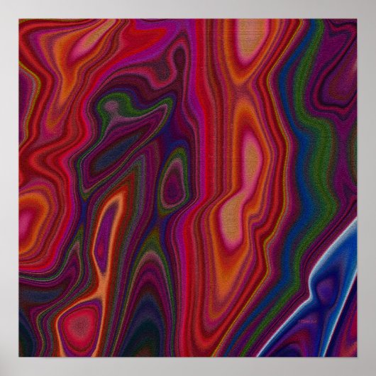 Abstracte Overbelasting Poster (Voorkant)