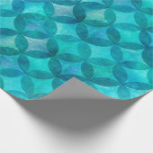 Abstracte overlappende cirkels naadloos patroon. W Cadeaupapier (Hoek)