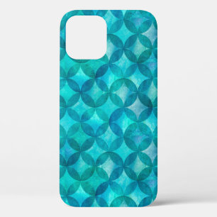 Abstracte overlappende cirkels naadloos patroon. W Case-Mate iPhone Case