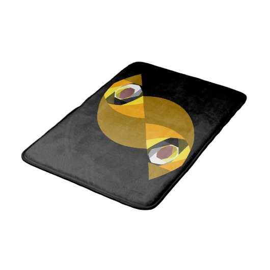 ABSTRACTE OWL BADMAT (Gekanteld)