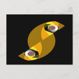 ABSTRACTE OWL BRIEFKAART