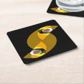 ABSTRACTE OWL KARTONNEN ONDERZETTERS (Schuin)