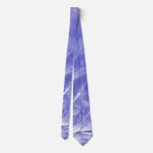 Abstracte Paardebloemen & vuurvliegjes Blauw Stropdas (Achterkant)