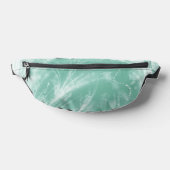 Abstracte Paardebloemen & vuurvliegjes Groen Heuptasje (Liggend)