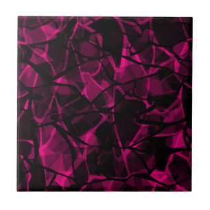 Abstracte paars tegeltje