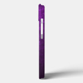 Abstracte Paarse achtergrond of papier met helder Case-Mate iPhone Case (Achterkant / Links)