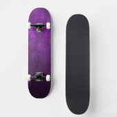 Abstracte Paarse achtergrond of papier met helder  Skateboard (Voorkant)