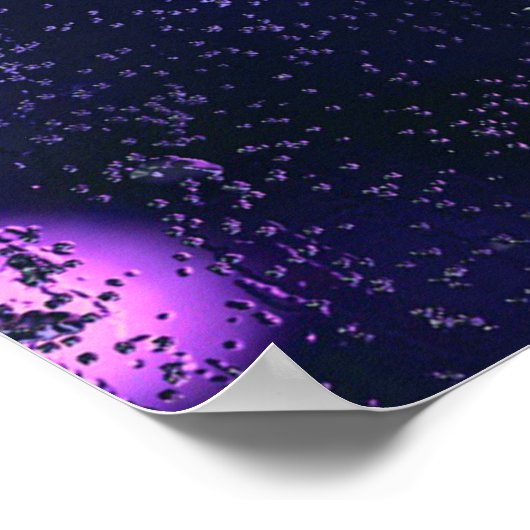 Abstracte paarse achtergrondtextuur poster (Hoek)