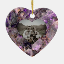 Abstracte paarse Amethist Kwarts marmeren steen Keramisch Ornament