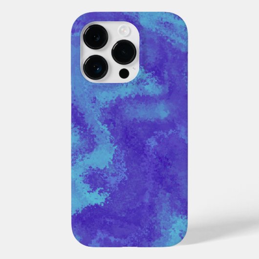 Abstracte Paarse blauwe diffusie Case-Mate iPhone Case (Achterkant)