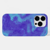 Abstracte Paarse blauwe diffusie Case-Mate iPhone Case (Achterkant (horizontaal))