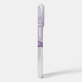 Abstracte Paarse bloem Case-Mate iPhone Case (Achterkant / Rechts)