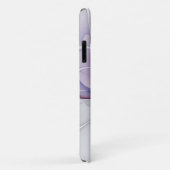 Abstracte Paarse Bloemen Coquette Case-Mate iPhone Case (Achterkant/rechts)