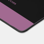 Abstracte Paarse dog Pet Grooming Service Bureaumat (Hoek)