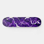 Abstracte Paarse golf Persoonlijk Skateboard (Horizontaal)