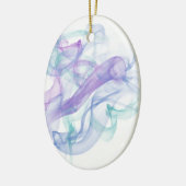 Abstracte Paarse haas Keramisch Ornament (Links)