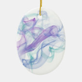 Abstracte Paarse haas Keramisch Ornament (Voorkant)